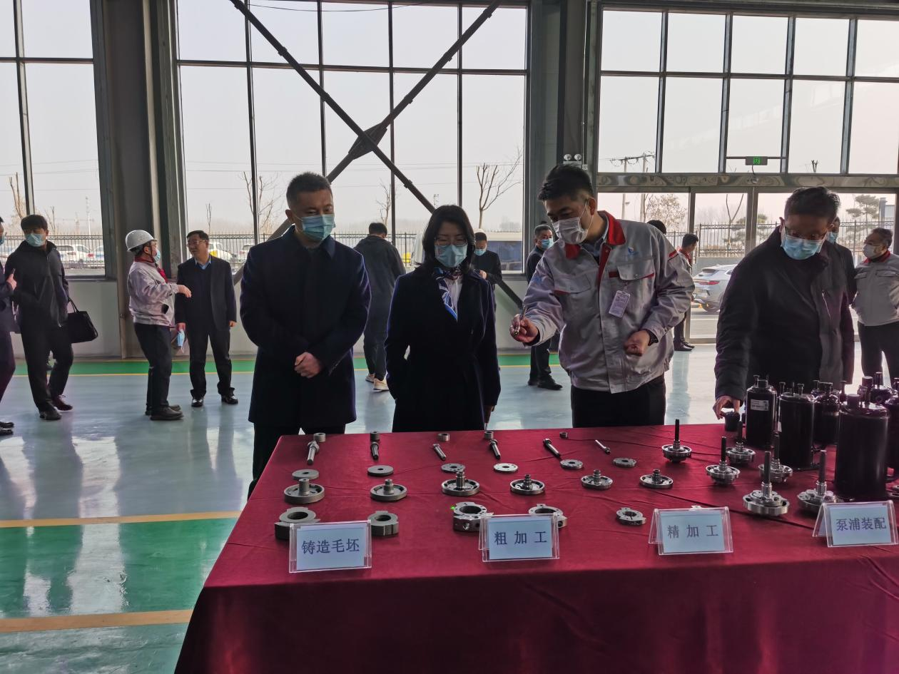 臨汾市委常委、洪洞縣委書記張潞萍一行蒞臨我司調(diào)研指導(dǎo)工作